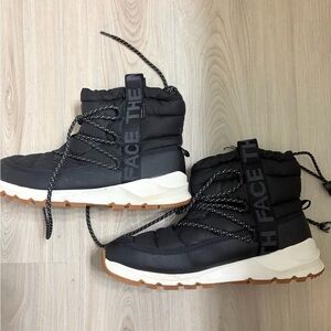 The North Face Black Ankle Boots - small imperfection reflected in price